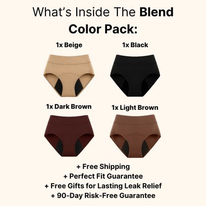 💖🌻Last Day 50% OFF|LBMLBM™  100% Leak-Proof Underwear 4-pack
