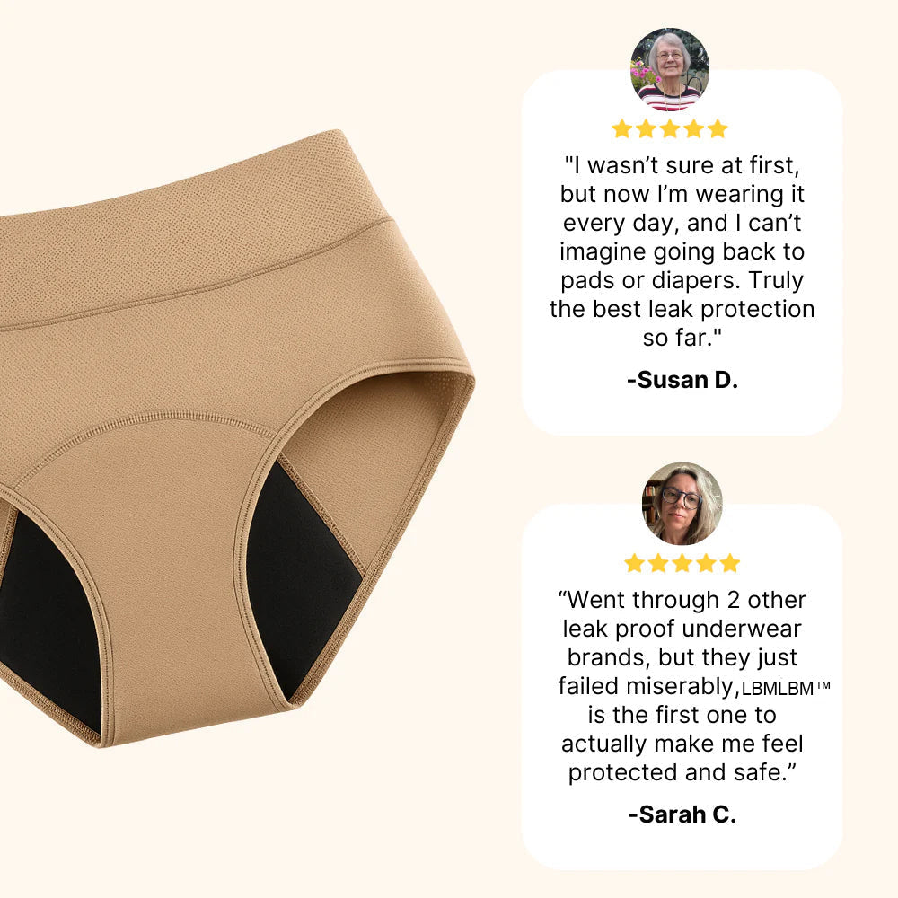 💖🌻Last Day 50% OFF|LBMLBM™  100% Leak-Proof Underwear 4-pack