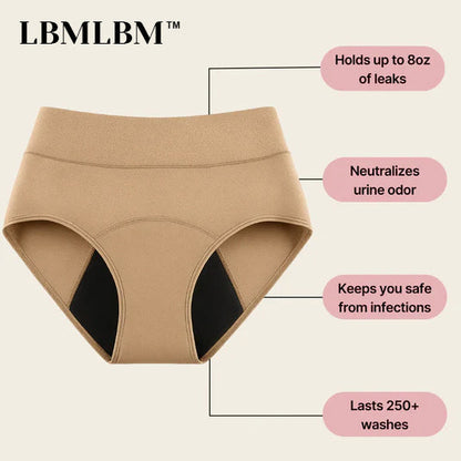 💖🌻Last Day 50% OFF|LBMLBM™  100% Leak-Proof Underwear 4-pack