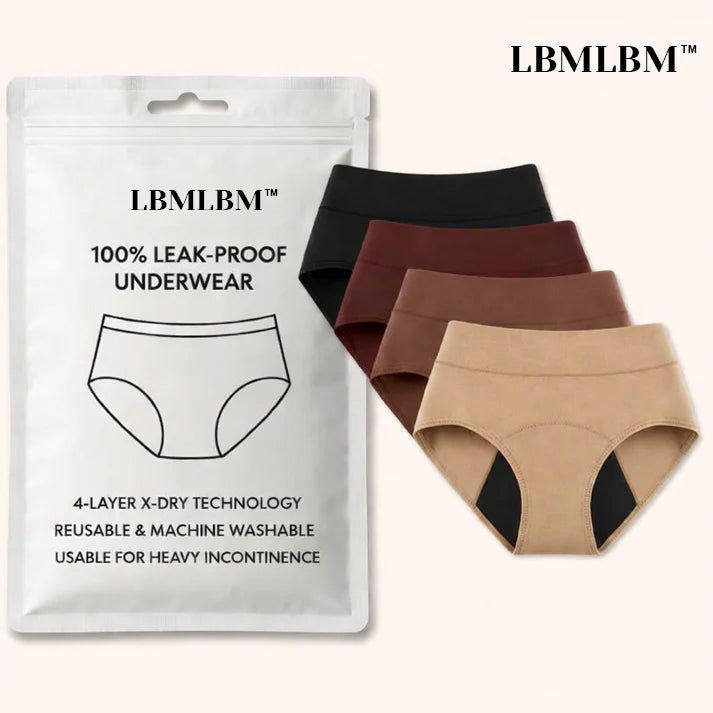 💖🌻Last Day 50% OFF|LBMLBM™  100% Leak-Proof Underwear 4-pack