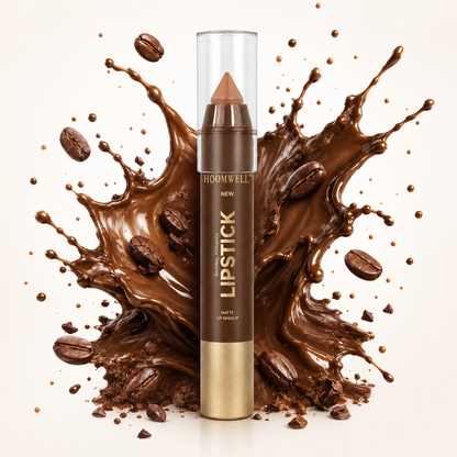 Chocolate-colored soft mist matte lip liner