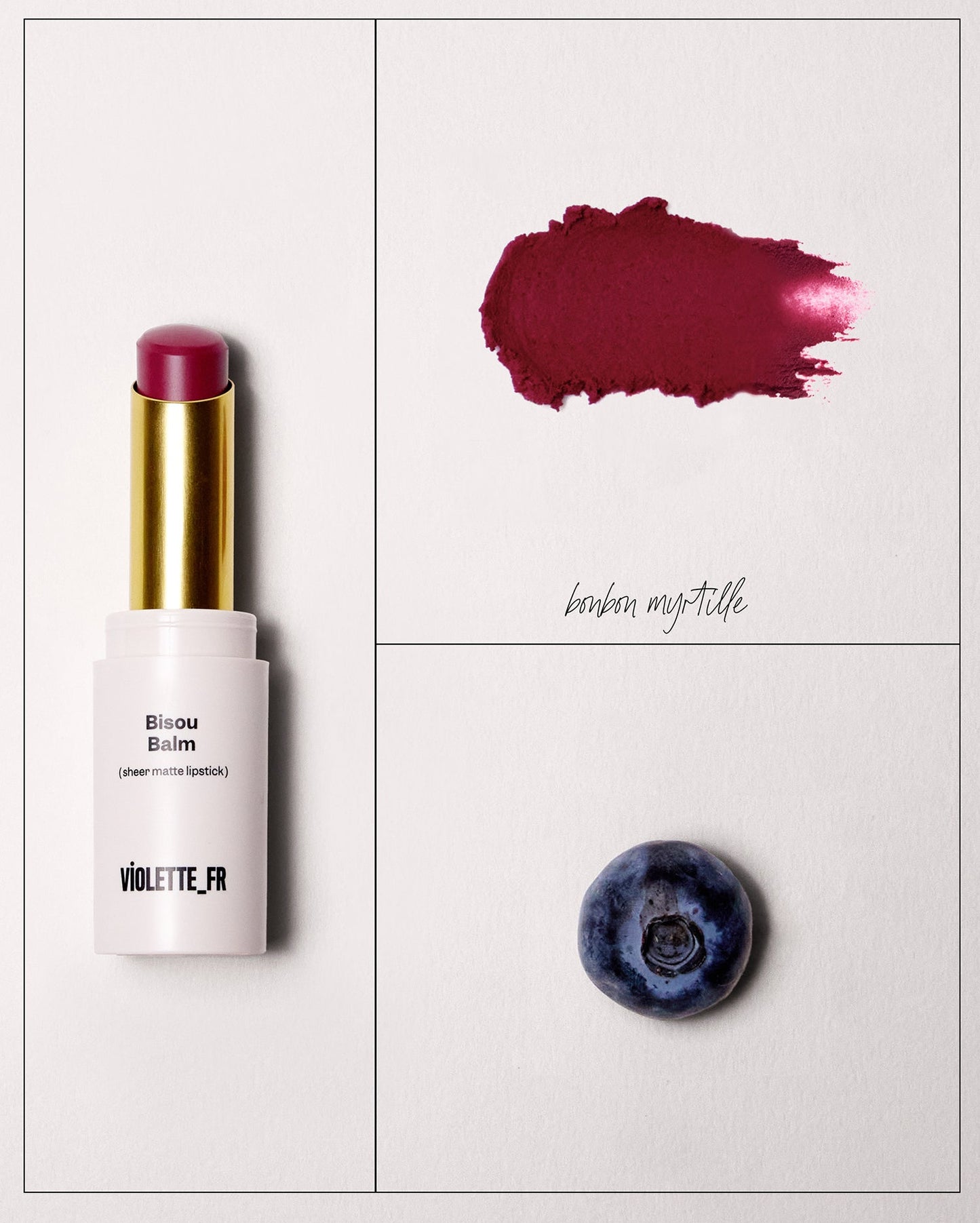 Bisou Balm - Bonbon Myrtille