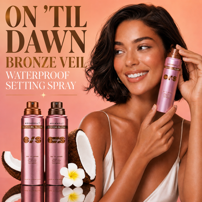 On 'Til Dawn Bronze Veil Waterproof Setting Spray