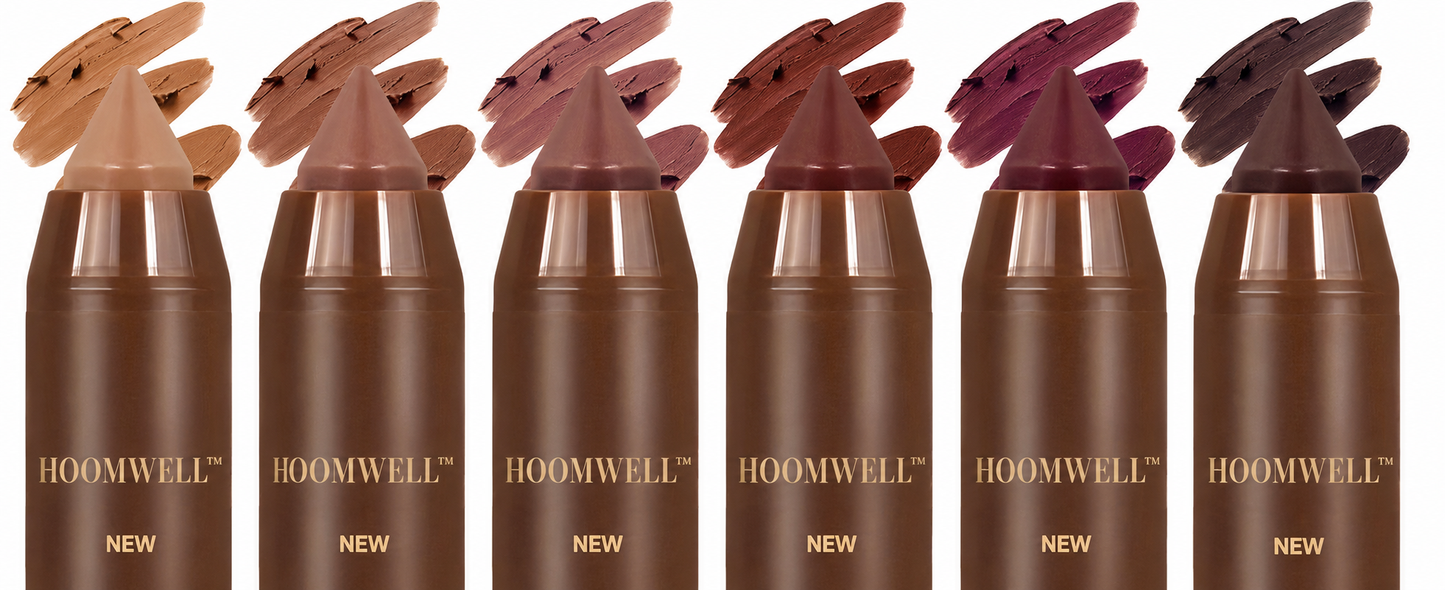 Chocolate-colored soft mist matte lip liner