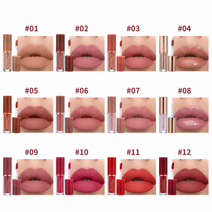 12-color book lipstick set