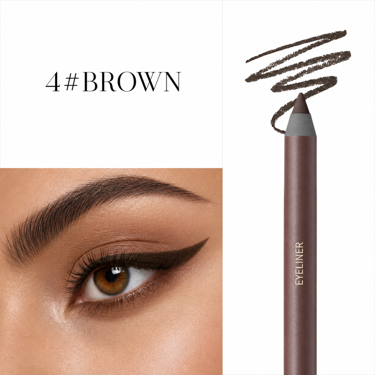 Colorable removable eyeliner gel pen